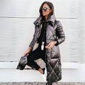 R&B | lange gefütterte Parka