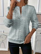 R&B | Kabel Zip-Pullover