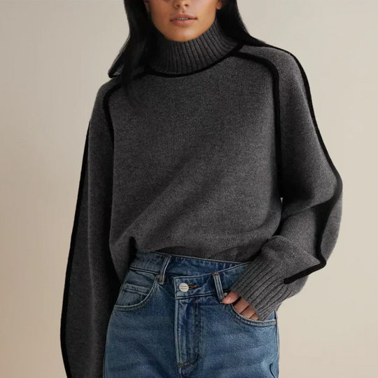 R&B | Klassischer Rollkragenpullover für Damen