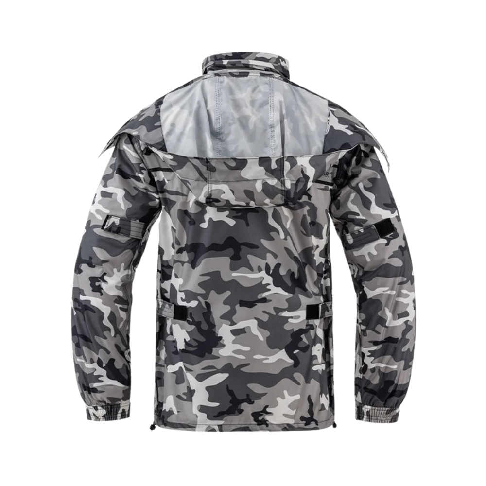 R&B | Unisex wasserdichter Motorrad-Regenanzug mit Kapuze