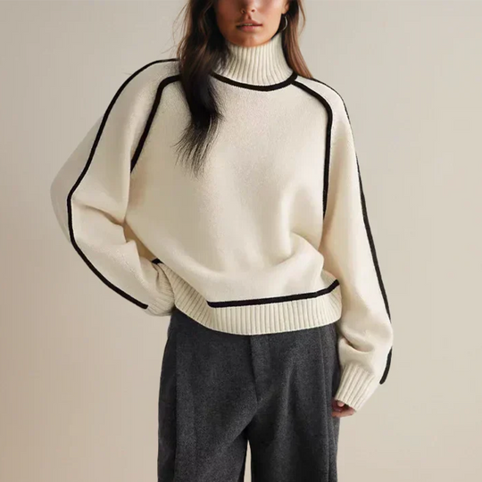 R&B | Klassischer Rollkragenpullover für Damen