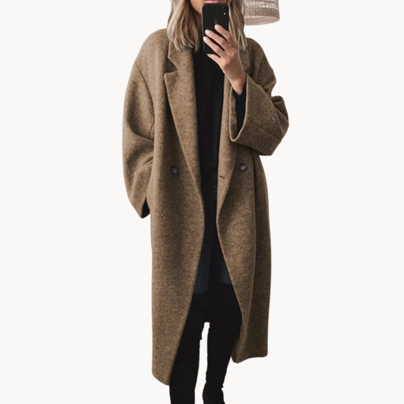R&B | stilvolle oversized Damenjacke für Wärme und Flair