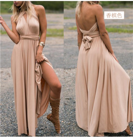 R&B | Elegantes Baumwoll Wickelkleid