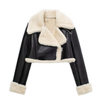 R&B | Warme Kunstlederjacke