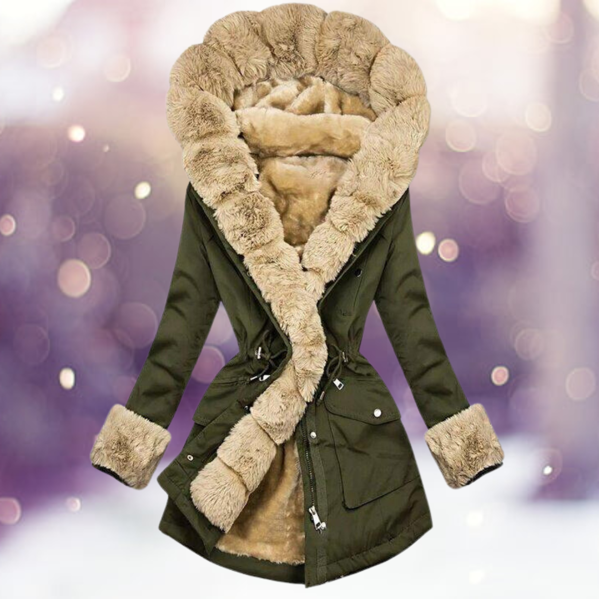 Chamyle | Die warme Mode-Jacke mit kuscheligem Plüsch-Futter