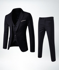 R&B Herren Slim Fit Business Anzug 2-teilig – Sakko & Hose