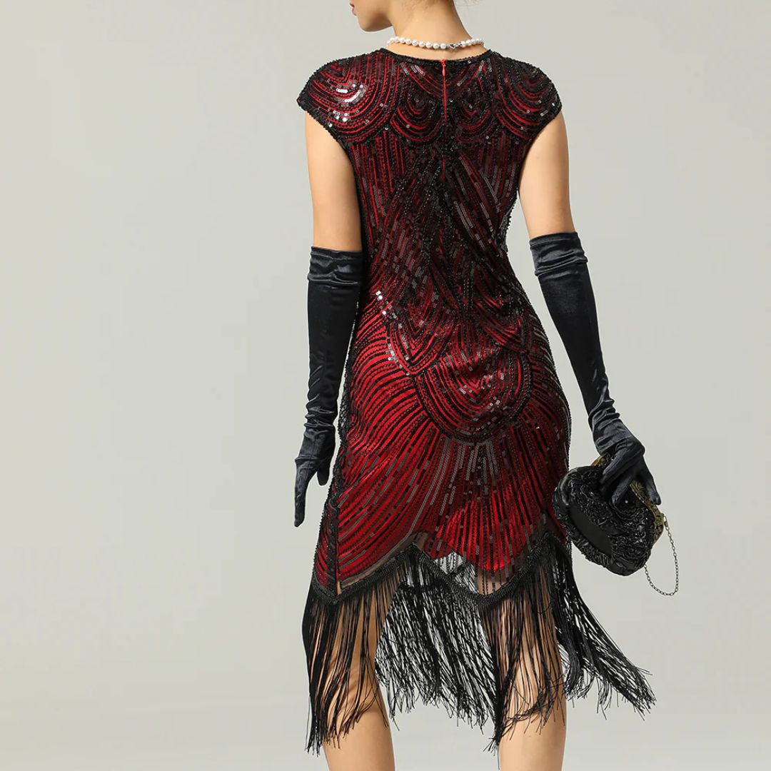 R&B | 1920Er Gatsby-Stil Glitzerndes Kleid