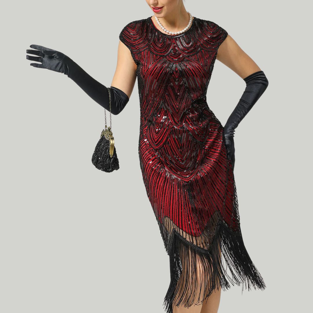 R&B | 1920Er Gatsby-Stil Glitzerndes Kleid