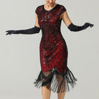 R&B | 1920Er Gatsby-Stil Glitzerndes Kleid