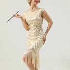 R&B | 1920Er Gatsby-Stil Glitzerndes Kleid