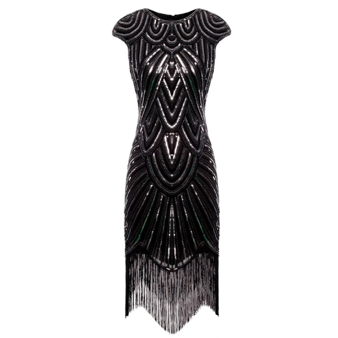 R&B | 1920Er Gatsby-Stil Glitzerndes Kleid