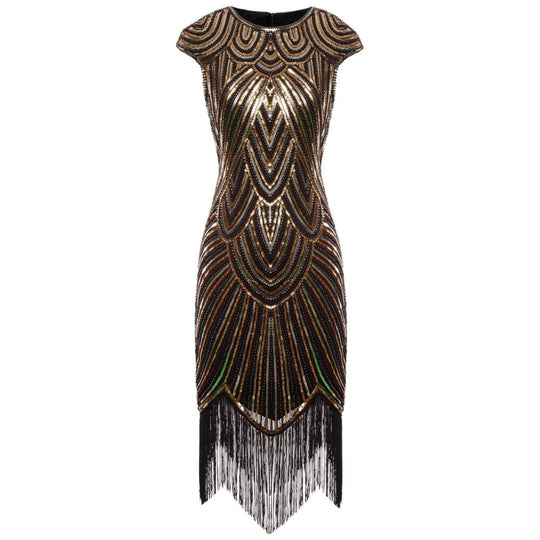 R&B | 1920Er Gatsby-Stil Glitzerndes Kleid