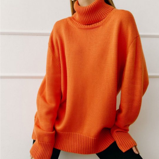 R&B | Premium Eleganter Rollkragenpullover
