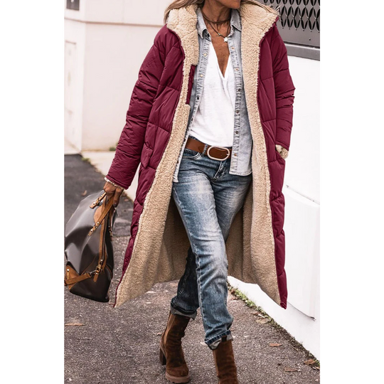 R&B | Langer Daunen-Trenchcoat - Winter