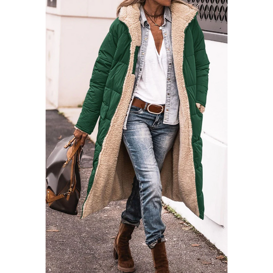 R&B | Langer Daunen-Trenchcoat - Winter