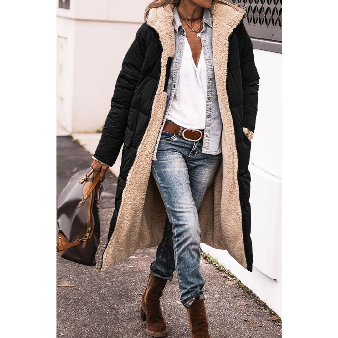 R&B | Langer Daunen-Trenchcoat - Winter