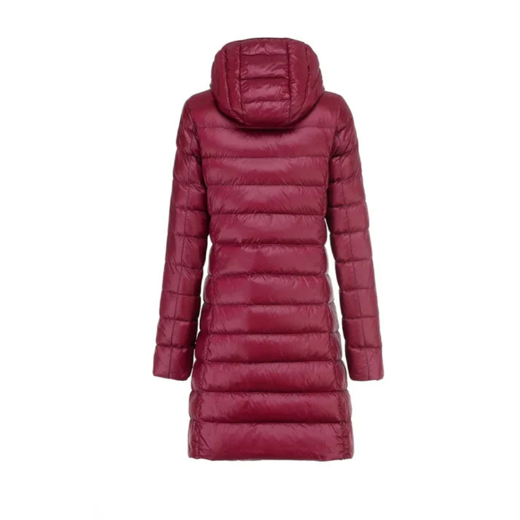 R&B | Wasserdichte Daunenjacke mit Kapuze für Damen