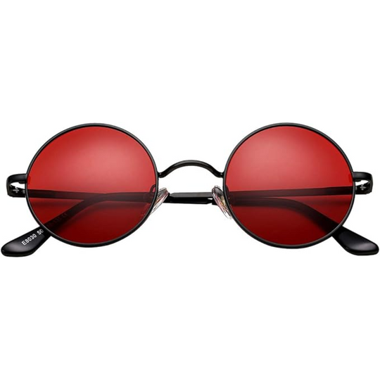 R&B Runde Sonnenbrille Klassisches Design Leicht
