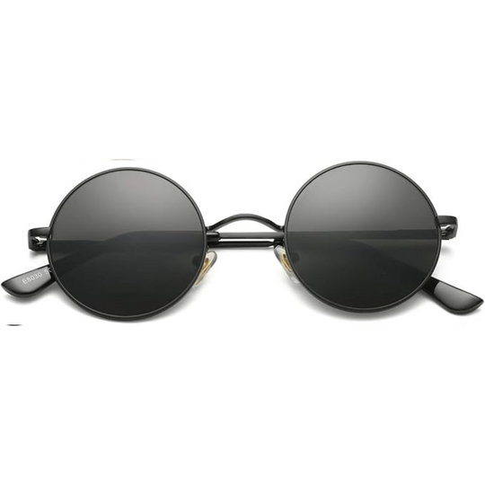 R&B Runde Sonnenbrille Klassisches Design Leicht
