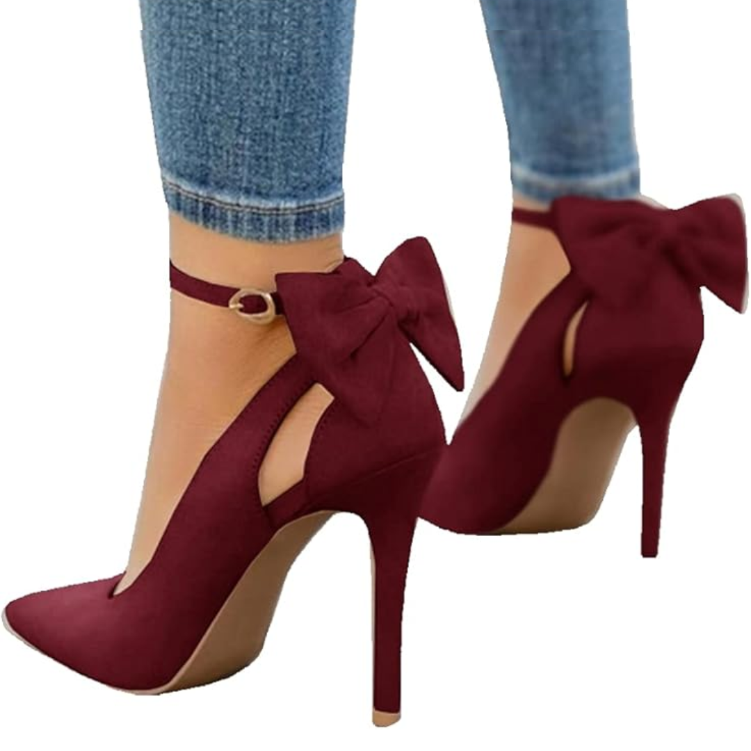 Trendige High Heels mit Schleife - Hailey R&B