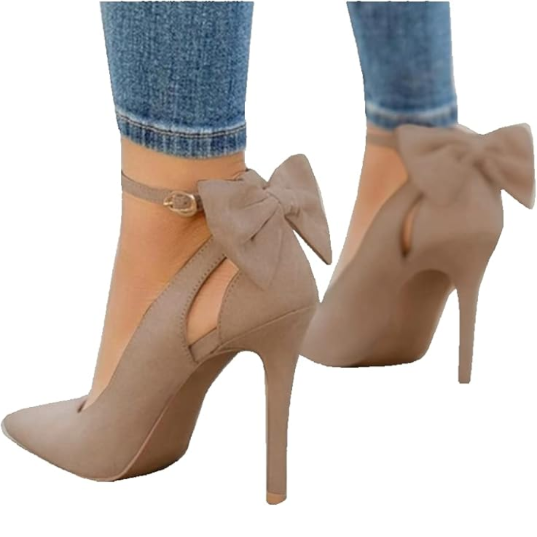 Trendige High Heels mit Schleife - Hailey R&B