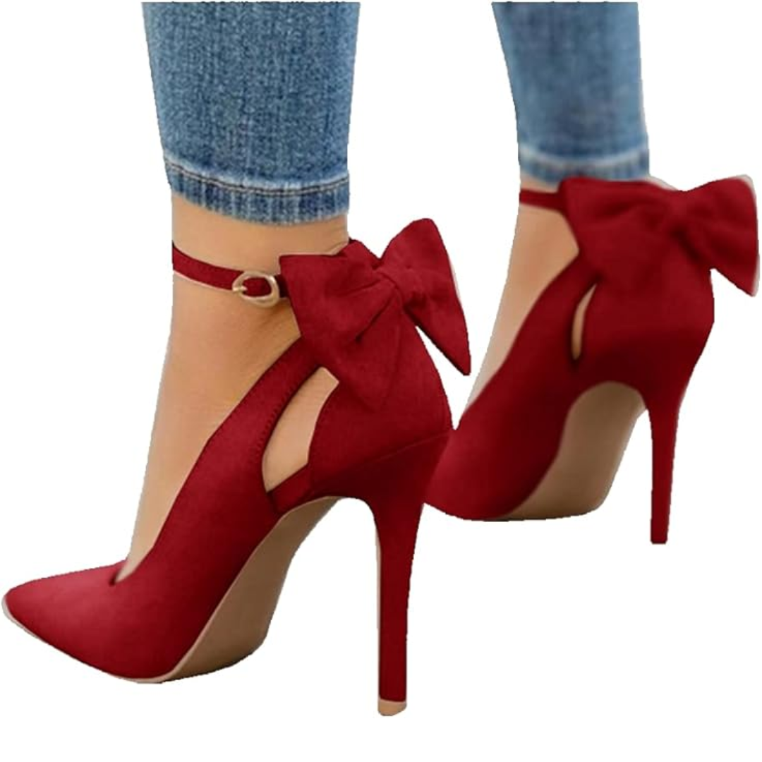 Trendige High Heels mit Schleife - Hailey R&B