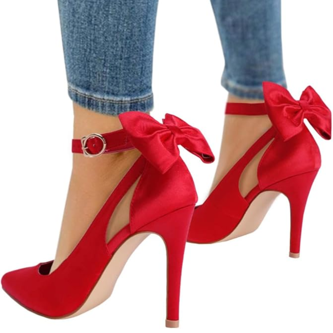 Trendige High Heels mit Schleife - Hailey R&B