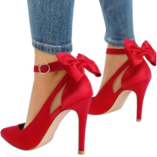 Trendige High Heels mit Schleife - Hailey R&B