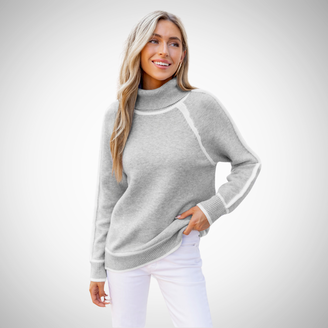 R&B | Eleganter Rollkragenpullover im Modernen Stil