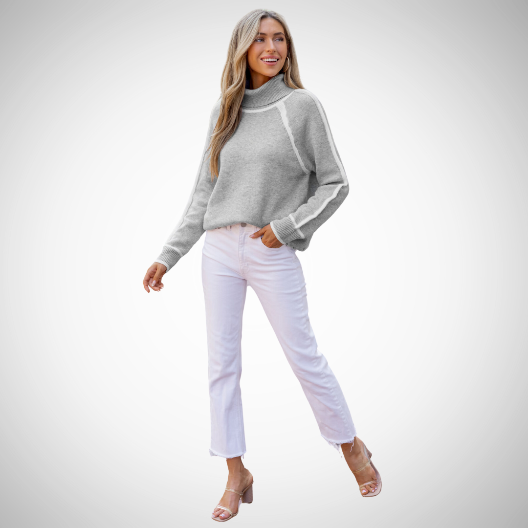 R&B | Eleganter Rollkragenpullover im Modernen Stil