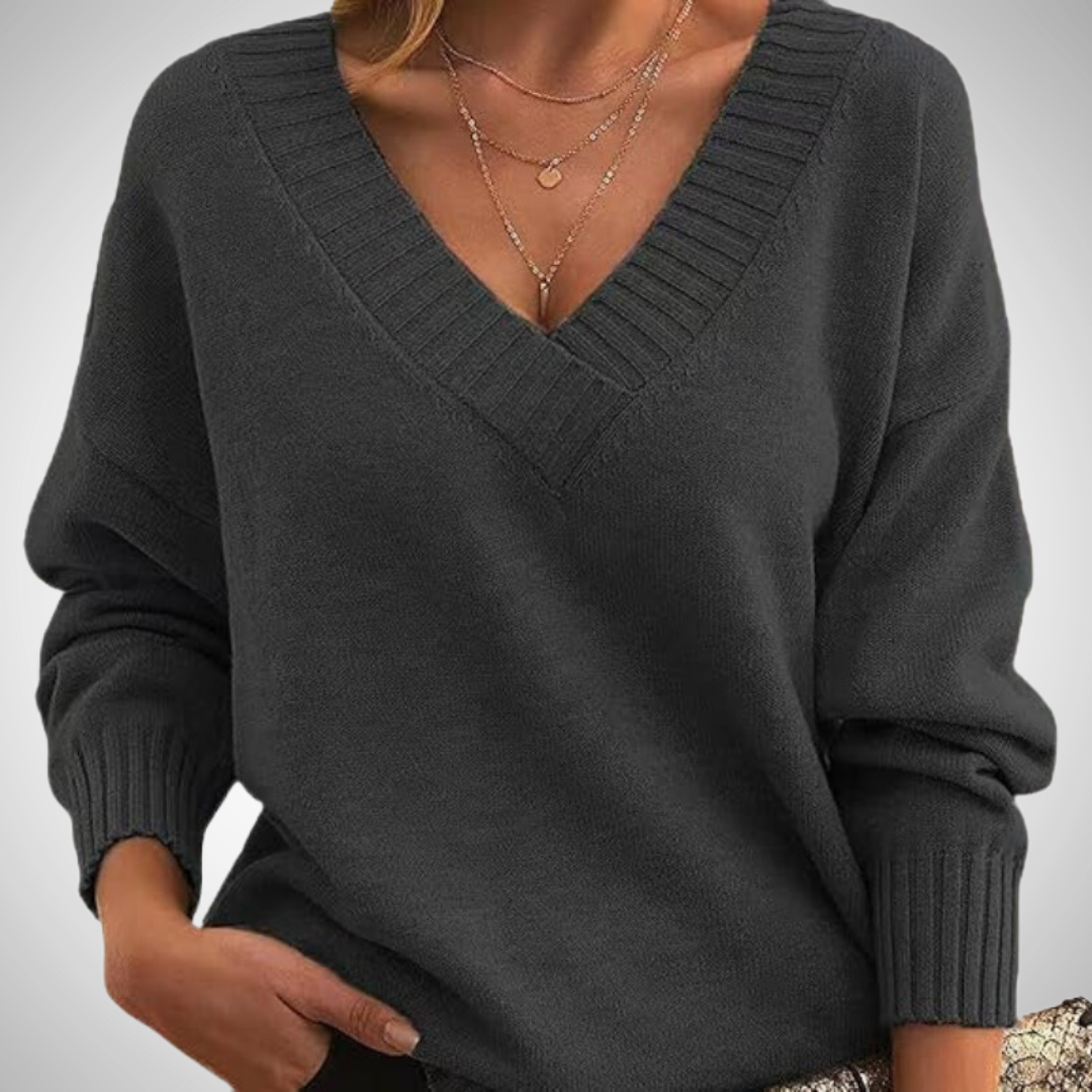 R&B | V-Ausschnitt Pullover