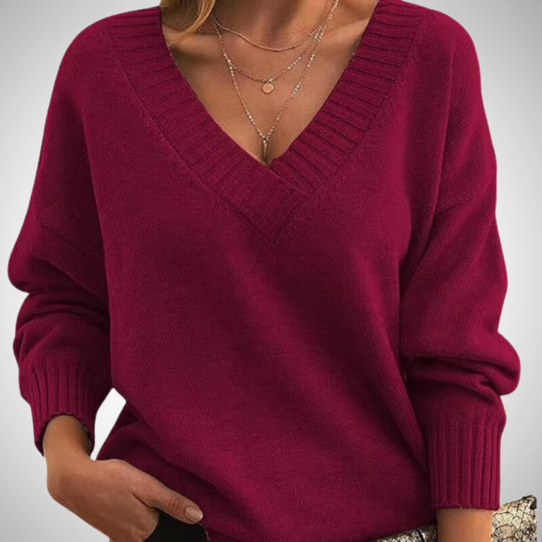 R&B | V-Ausschnitt Pullover