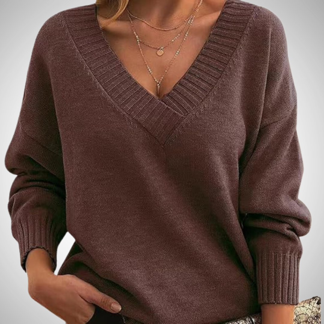 R&B | V-Ausschnitt Pullover