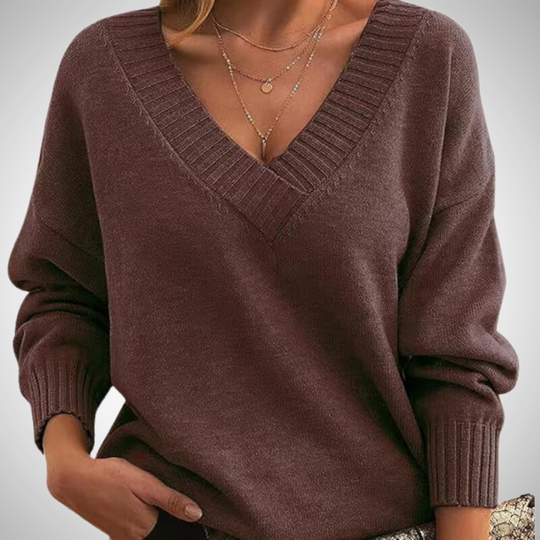R&B | V-Ausschnitt Pullover