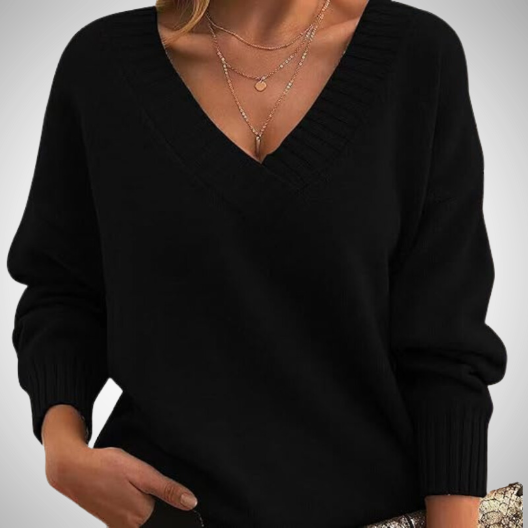 R&B | V-Ausschnitt Pullover