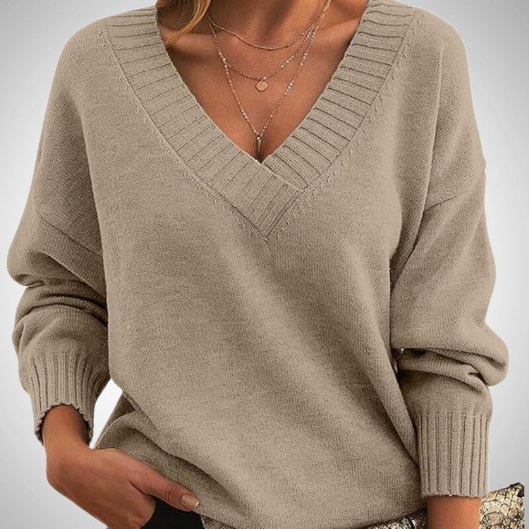 R&B | V-Ausschnitt Pullover