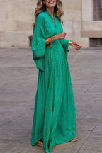 R&B | Elegantes Maxikleid mit Glockenärmeln
