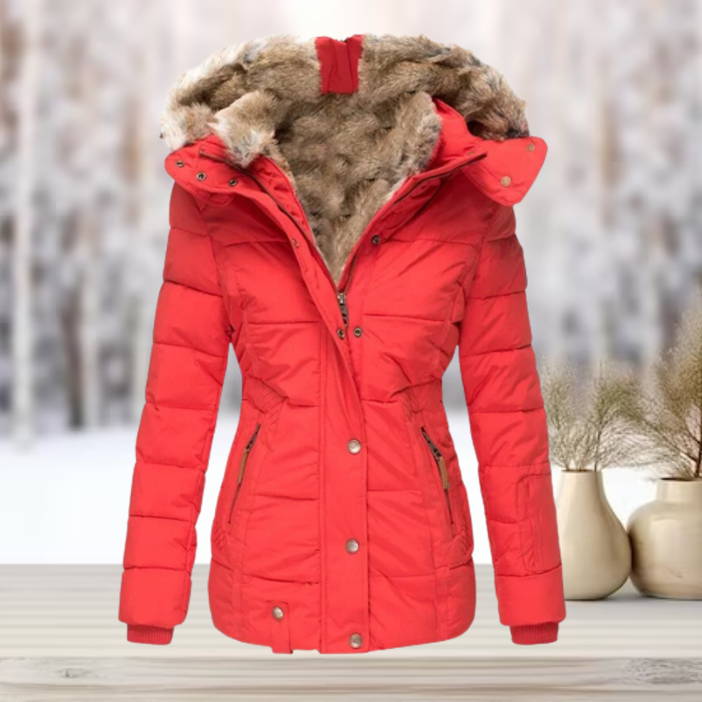 R&B | Damen Pufferjacke Winter Elegant