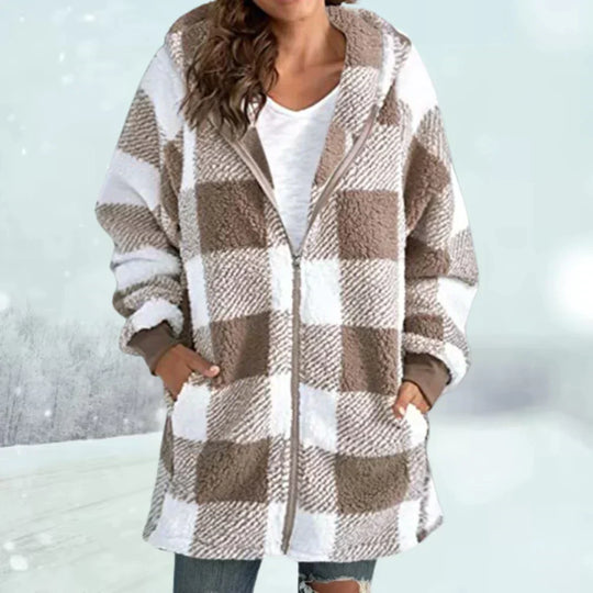 R&B | Karierte Winterjacke