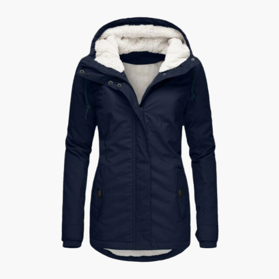 R&B | Winterjacke Sherpa-Hoodie - Eleganter und Wärmender Outdoor Parka für Kalte Tage