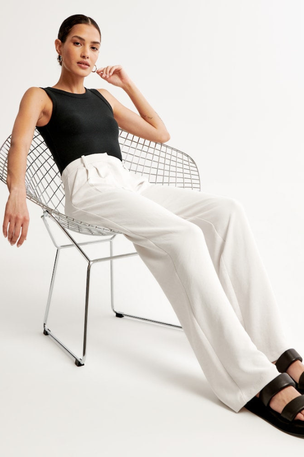 R&B | Hose mit Weitem Bein Vielseitige Eleganz