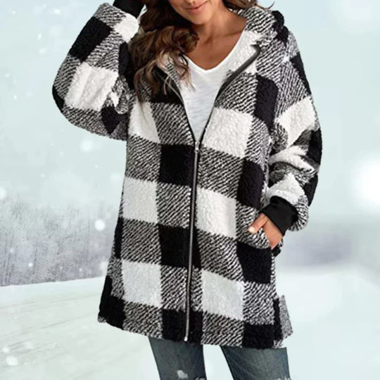 R&B | Karierte Winterjacke
