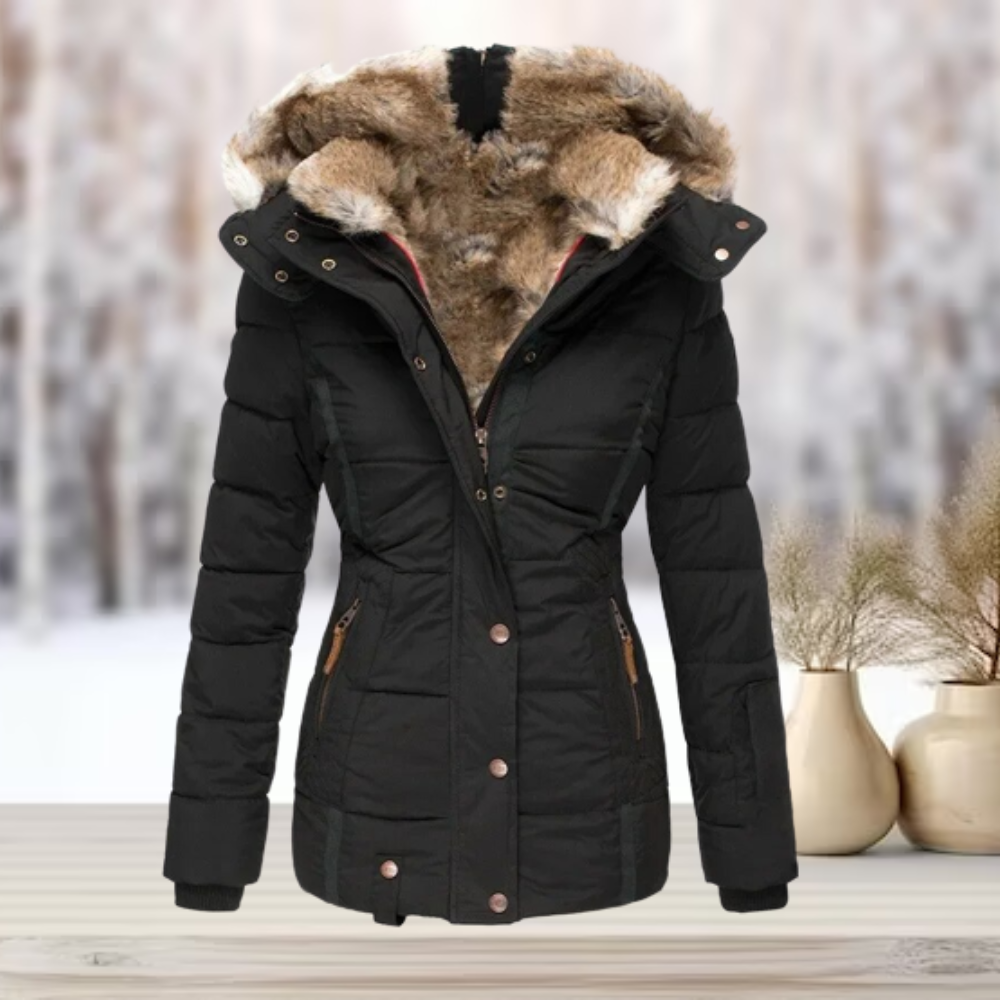 R&B | Daunen Winter Parka Jacke - Wasserabweisend