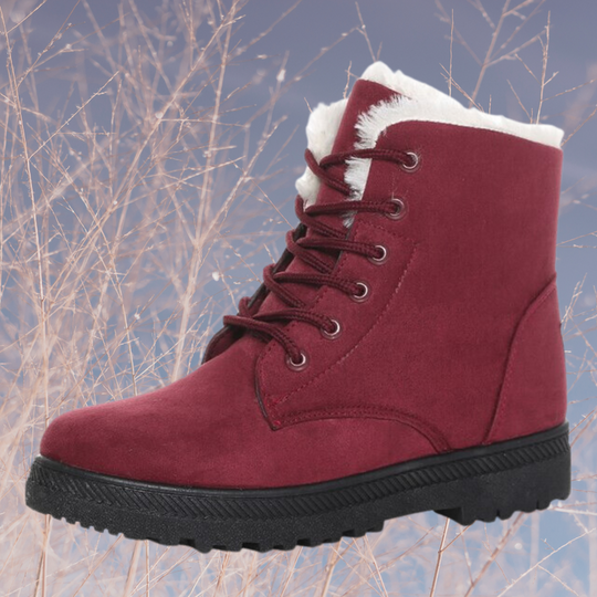 R&B | mit Fleece gefütterte Damenstiefel