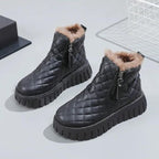R&B | Gesteppte Dick-Sohlige Warme Winterstiefel