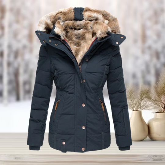 R&B | Damen Pufferjacke Winter Elegant