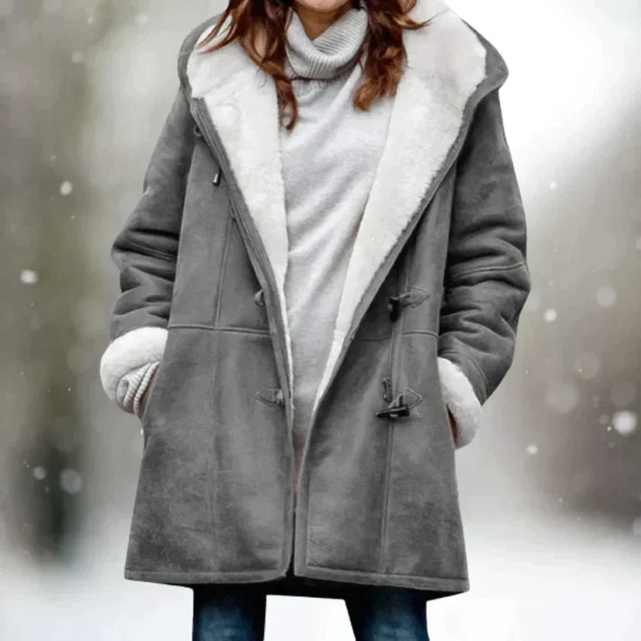 R&B | Hochwertige Wildleder Fleecejacke