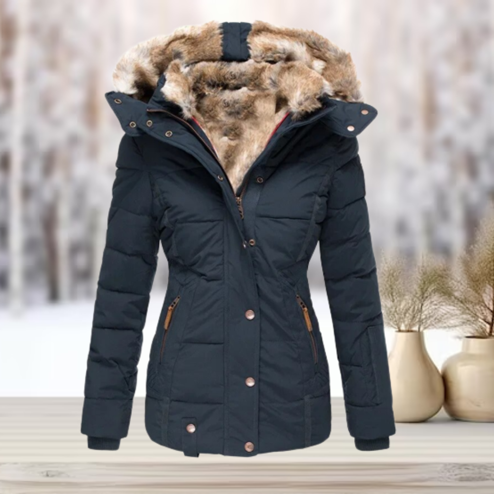 R&B | Daunen Winter Parka Jacke - Wasserabweisend