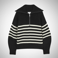 R&B | Halber Reißverschluss Pullover