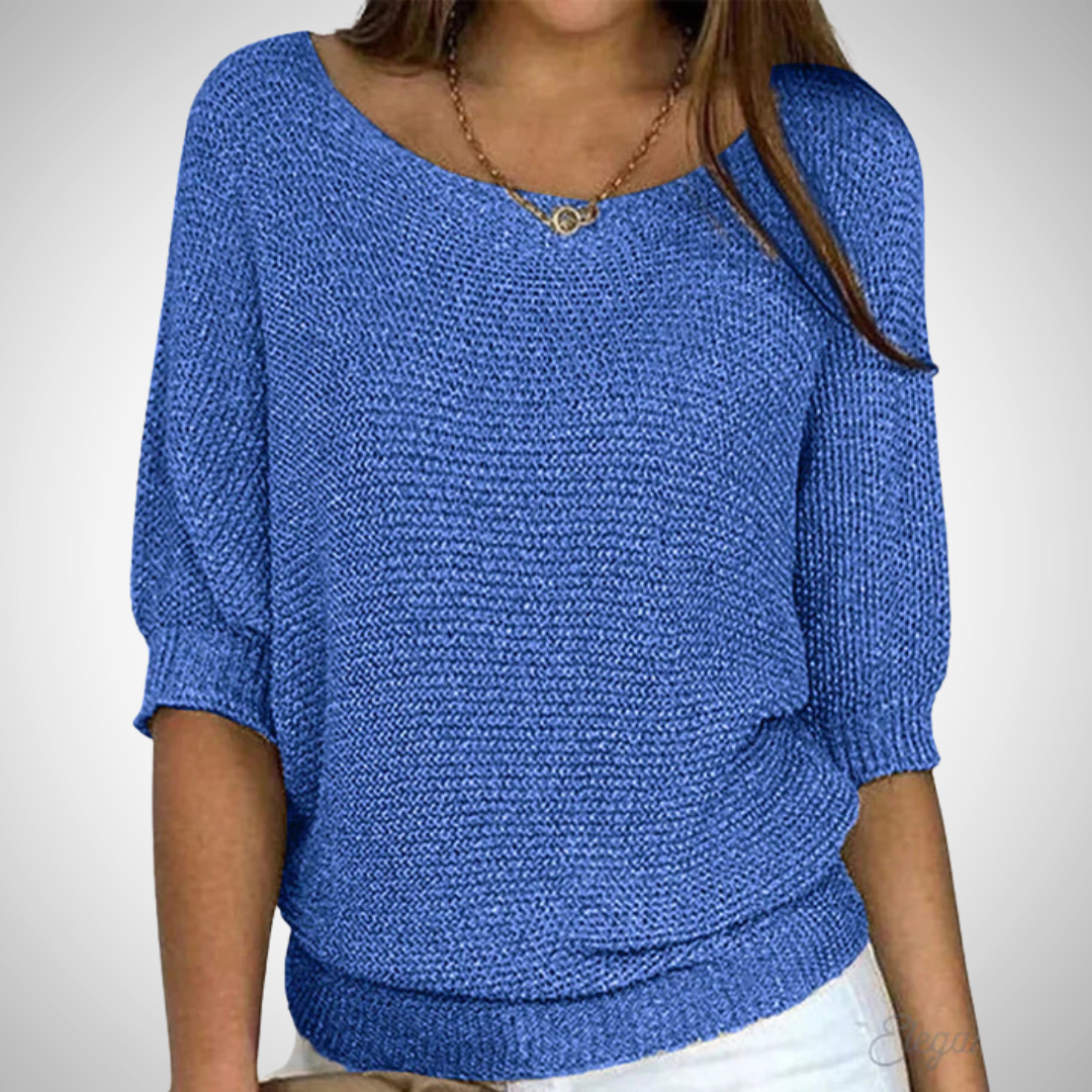 R&B | Cross Gestrickter Pullover